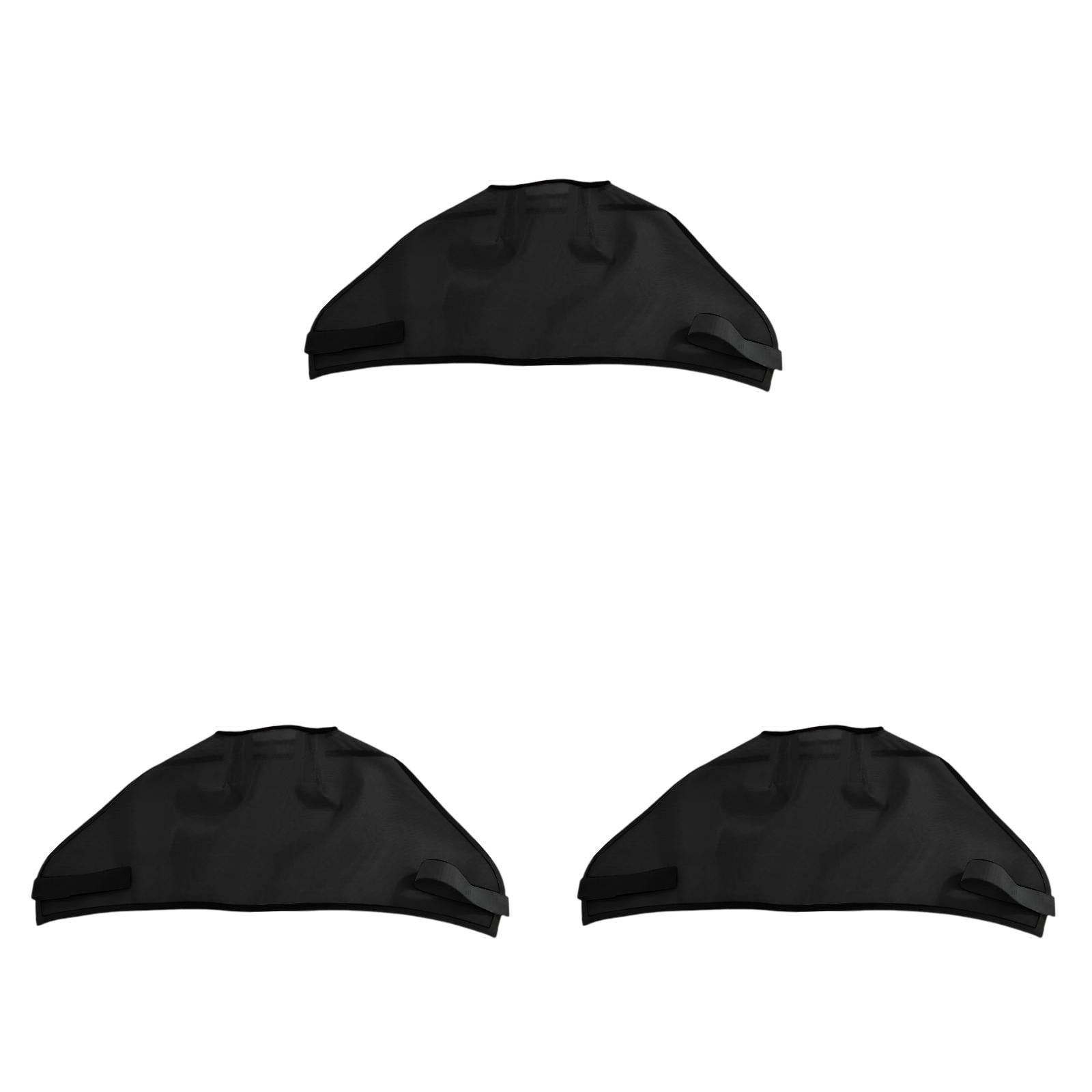 FOXLVDA Lot De 3 Masques Anti-mouches Pour Cheval Avec Oreilles