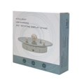 thumbnail image 5 of Qinmay Placa giratoria eléctrica de 360 ​​grados, soporte de exhibición antideslizante de rotación suave ajustable de bajo ruido recargable para productos fotográficos (negro, 7,8 pulgadas/carga 17 LB, 5 of 5