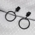 thumbnail image 4 of ZYLER- 50 Pcs Curtain Shower Ring Clip Rod Rings Metal Drapery Decorative Clips, 4 of 6