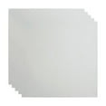 thumbnail image 1 of FASÄDE Flat Decorative Vinyl 2ft x 2ft Lay in Ceiling Panel in Matte White (5 Pack), 1 of 5