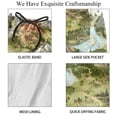 thumbnail image 4 of luoweisi Men's Beach Shorts Quick Dry Swim Trunks with Mesh Lining Map 2XL, 4 of 5