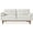 Beige, variant on Garvee 64" Mid Century Modern Loveseat Sofa – Linen Upholstered 2-Seater Couch for Small Spaces, Living Room, Bedroom, Office, Beige