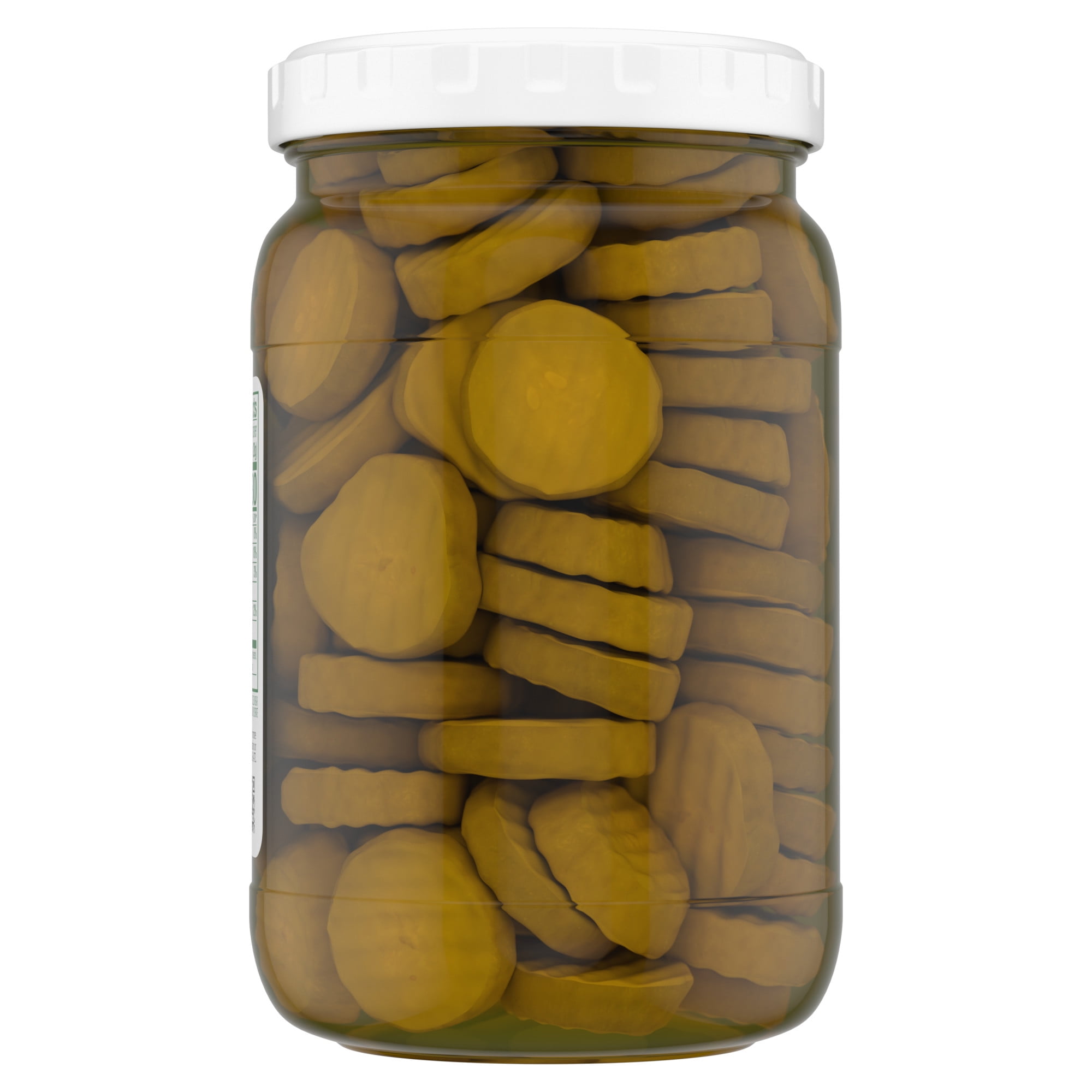 (4 pack) Milwaukee's Pickles, Bread and Butter Slices, 32 fl oz Jar