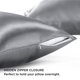 thumbnail image 2 of Funda de almohada, satinada, gris oscuro, 20 x 26 cm, paquete de 2, 2 of 7