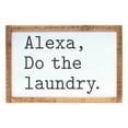 thumbnail image 2 of Melrose International LLC Alexa, Laundry Sign 12"L x 8"H MDF/Wood, 2 of 2