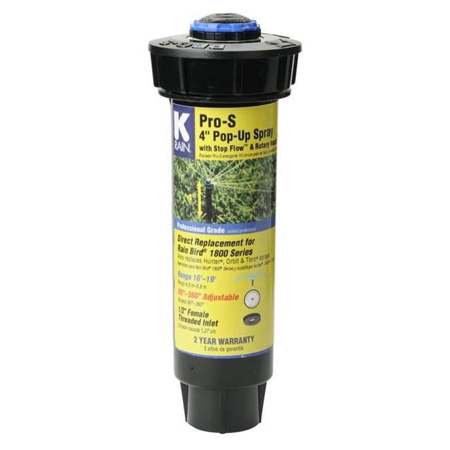 K-rain Manufacturing 7016780 4 Po. Vaporisateur Pro Réglable Pop-up