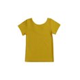 thumbnail image 3 of Faithtur T-Shirt pour Enfants, Couleur Unie Nœud Papillon Col Rond Manches Courtes, 3 of 9