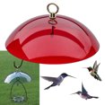 thumbnail image 4 of Baright 26 Cm Plastic Squirrel Baffle Protects Hanging Feeders Weather Rain Guard No Tool Install Clear Baffle Weather Guard Durable Weather Resistant for Outdoor Wild Bird Seed Feeder, 4 of 9