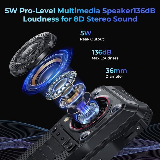 Smartphone OUKITEL WP33 Pro Android 13 24GB + 256GB 5G | Walmart