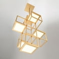 thumbnail image 2 of 26W 1 Led Pendant In Transitional Style 15.5 Inches Wide By 21 Inches High-Gold Finish Eurofase Lighting 38260-018, 2 of 2