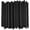 Black, variant on Degradable Straws, Happon Plastic Straws Single-Use Disposable Straws, 9.45 Inches High, Suitable for Hot and Cold Drinks (100 Pcs)