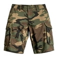 thumbnail image 6 of Mens Cargo Shorts Elastic Waist Blend with Pocket Workout Beach Hiking Shorts, 6 of 6