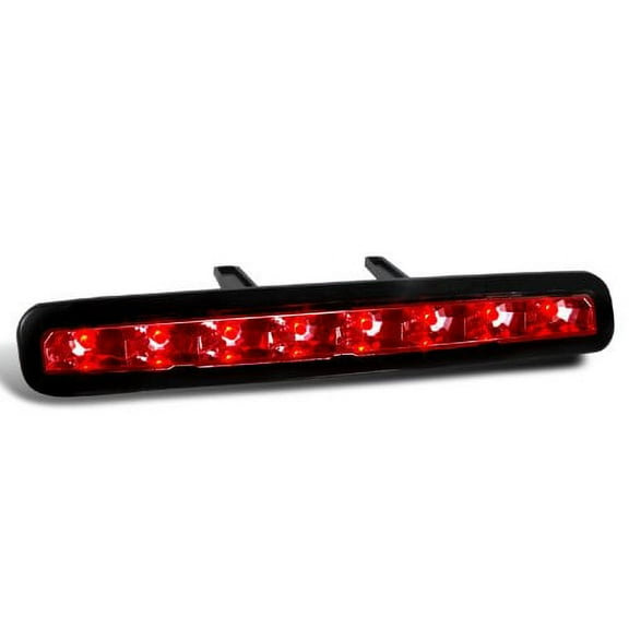 LED Rear 3rd Third Brake Lights Lamp In Clear Lens Made For And Compatible With 2005 - 2009 Ford Mustang 05 06 07 08 09