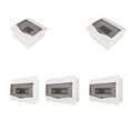 thumbnail image 2 of stanreset 3-6 Ways Conceal Mounted Transparent Cover Electrical Distribution Box Circuit Breaker Lighting Box 1 180x167x90mm, 2 of 6