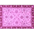 thumbnail image 1 of Ahgly Company Indoor Rectangle Oriental Purple Traditional Area Rugs, 8' x 10', 1 of 4