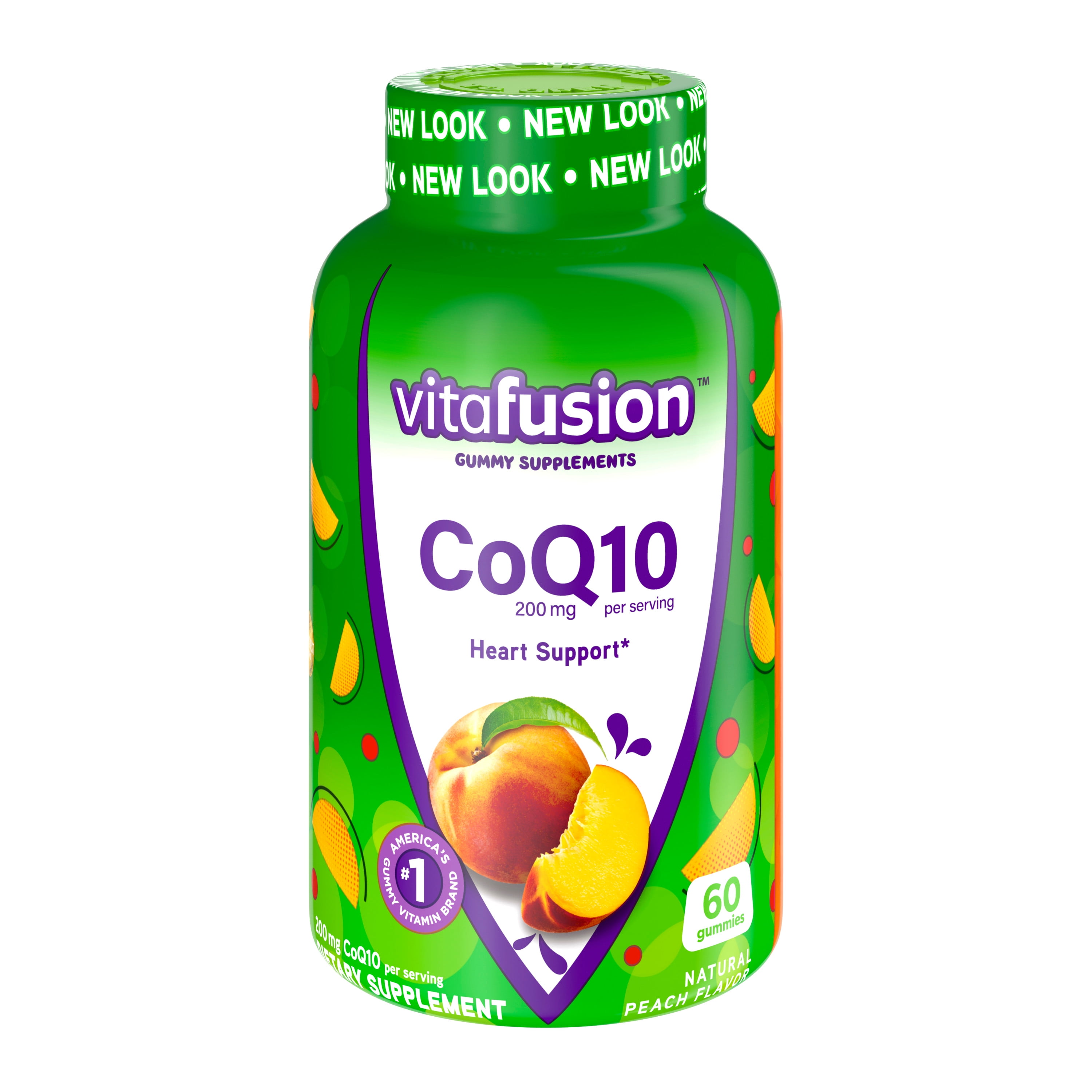 Vitafusion CoQ10 Gummy Vitamins, 60ct