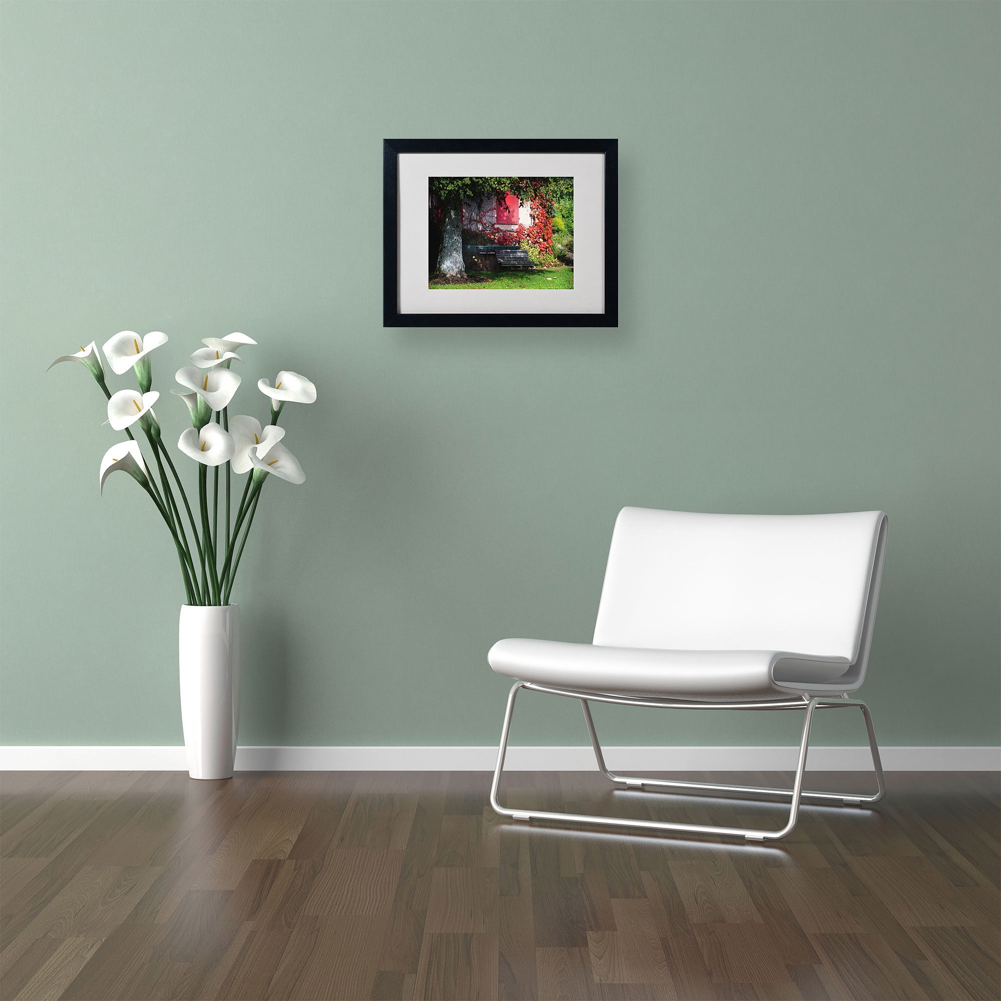 Trademark Fine Art "Parenthesis" Canvas Art by Philippe Sainte-Laudy, Black Frame