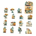 thumbnail image 3 of 15 pegatinas de cartulina para álbumes de recortes, con estampado clásico, estilo vintage, de casas raras, para planificadores de álbumes de fotos. Estilo B, 3 of 8