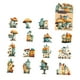 thumbnail image 2 of 15 piezas de pegatinas decorativas de cartulina para álbumes de recortes, para embellecer y decorar. Estilo B, 2 of 9