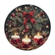 thumbnail image 2 of Ireezec Christmas Diatomite Placemat t Reusable Heat Resistant Washable Table Mats Holiday Dining Party Decoration Insulated Tabletop Protector for Festive Gatherings, 2 of 6