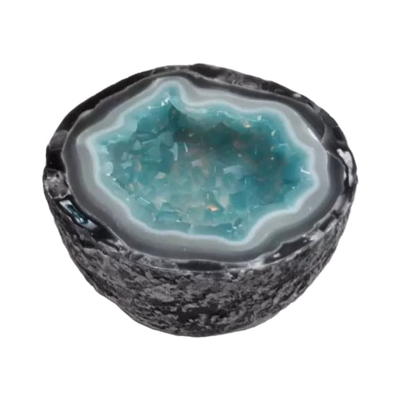 Agate Bowl, Creative Candle Holder, SSNTSY Candle Plate Ornament, Resin Mixed Dyed Candle Stand for Home & Tabletop Decoration