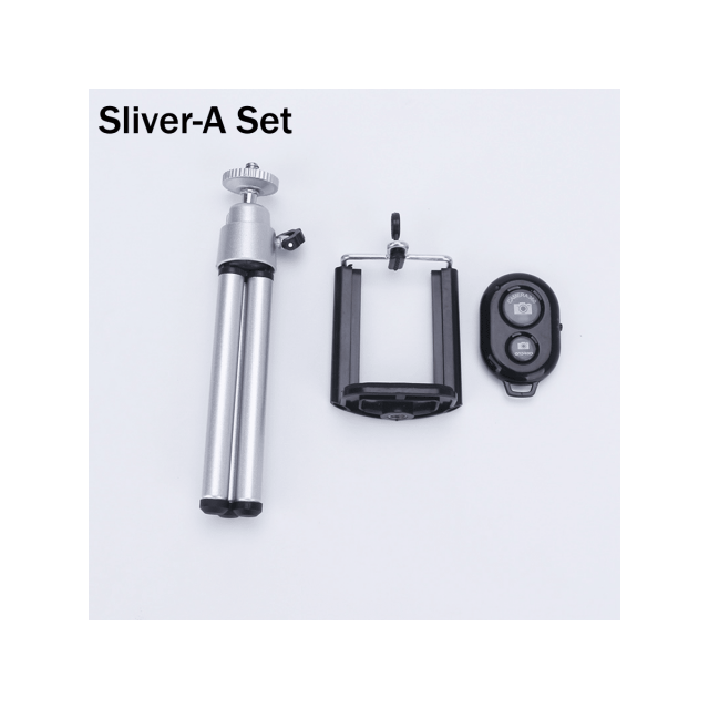Flexible Universal Portable Aluminum Mini Phone Holder Clip Selfie Tripod Stand For Smartphone For Camera DSLR Mount