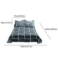 thumbnail image 3 of Twin Size Sheets, Hiroekza Twin Size Flat Sheet - Machine Washable Bed Sheet for Tiwn Size Bed, Twin Fitted Sheet Wrinkle-Free Microfier Bed Sheet for Cooler Bed, School & Dormitories, 3 of 6
