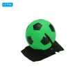 thumbnail image 3 of Uxcell 2Pcs 2.5" Sports Wrist Ball Soccer for Exercise Fluorescent Green, 3 of 5
