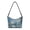 Dragonfly Lotus Print, variant on Cross Sunflower Quote Decoration PU Leather Shoulder Handbag for Women, Underarm Bag with Zipper Closure Underarm Sling Bag for Travel