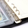 thumbnail image 4 of Cash Envelopes For Budgeting With 6 Ring Binder, Budget Envelopes System For Money Saving (black), 4 of 5