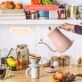 thumbnail image 4 of Beautiful 1-Liter Electric Gooseneck Kettle 1200 W, Rose by Drew Barrymore, 4 of 12