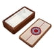 thumbnail image 2 of Caja organizadora de joyería Yuyangstore portátil Retro para anillos collares de madera, 2 of 8