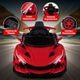 thumbnail image 3 of Best Trading Kids House Carrito Eléctrico Montable para Niños Speedster Diseño Deportivo Carrito de Control Remoto y Modo Manual Bluetooth Luces LED Cinturón de Seguridad Soporta 25 kg, 3 of 7