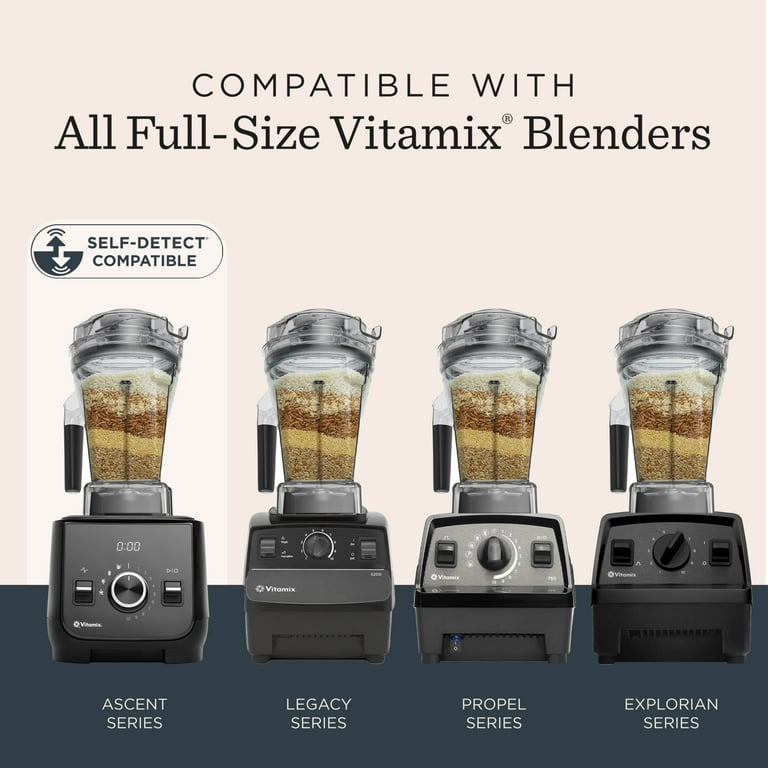 Vitamix 48-Ounce Dry Grains Blender Container with SELF-DETECT