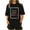 #0480-Black, variant on Pounoo Custom T Shirt for Women Personalized Short Sleeve Shirts with Image Design Your Own Shirts Cuntomized Tee Front and Back Print Gift