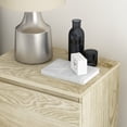 thumbnail image 3 of FUFU&GAGA 2-Drawer Nightstand, Accent or End Table with Storage Drawers, Maple, 3 of 6