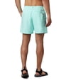 thumbnail image 3 of Columbia Mens Regular fit Swim Trunks Swimwear XXL Mint Blue Solid Quick Dry, 3 of 6