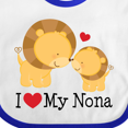 thumbnail image 4 of Inktastic I Love My Nona Boys or Girls Baby Bib, 4 of 4