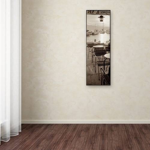 Trademark Fine Art Alan Blaustein Portofino Caffe I Canvas Wall Art - 6x19
