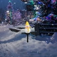 thumbnail image 4 of Luz solar de de Navidad para exteriores/luz LED de estaca de muñeco de nieve/luz solar decorativa para jardín/decoración navideña Amarillo, 4 of 7