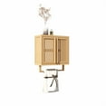 thumbnail image 6 of Bathroom Wall Mounted Cabinet,Bamboo Toilet Storage Box with Doors and Shelves, Over The Toilet Bamboo Storage Cabinet for Bathroom, 6 of 7