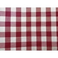 thumbnail image 6 of Gingham/Checkered Cotton Blend Italian Restaurant Style Tablecloth/Overlay, 6 of 10