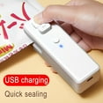 thumbnail image 3 of Bag Sealer 2 in 1 Heat Sealer and Cutter Rechargeable Portable Sealing Machine Handheld Heat Vacuum Sealer for Plastic Bags Food Storage Fresh Snacks and Cookies Aosijia, 3 of 8