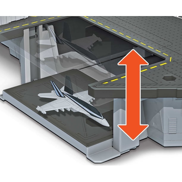 Matchbox Top Gun Aircraft Carrier Play Set for Indoors - Walmart