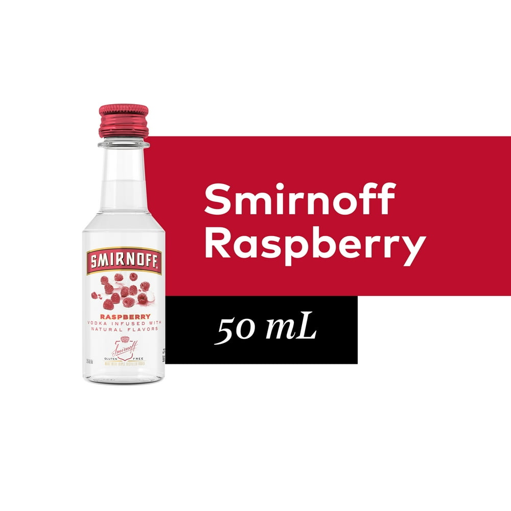 Smirnoff Raspberry 70 Proof (Vodka Infused With Natural Flavors) 50