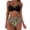 Black Panther Patter, variant on Women Two Piece High Waist Swimsuit Bathing Suit with Push Up V Neck Swim Top