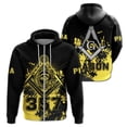 thumbnail image 4 of Sudadera con capucha de masones con estampado 3D para hombre, sudadera con cremallera, sudadera informal de manga larga, ropa de calle moderna con capucha de estilo Harajuku, 4 of 5