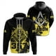 thumbnail image 4 of Sudadera con capucha de masones con estampado 3D para hombre, sudadera con cremallera, sudadera informal de manga larga, ropa de calle moderna con capucha de estilo Harajuku, 4 of 5