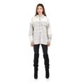 thumbnail image 1 of Chamarra con diseño combinado Roman Fashion /Juvenil, 40680 ( Hueso) beige G, 1 of 6