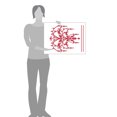 thumbnail image 3 of Large Antique Design Vinyl Chandelier Wall Decal Art, 3 of 4